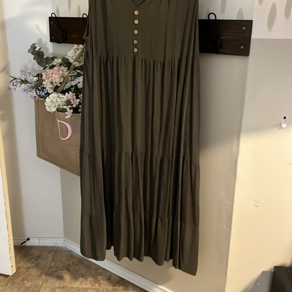 Olive Dress - Picture 2 of 6